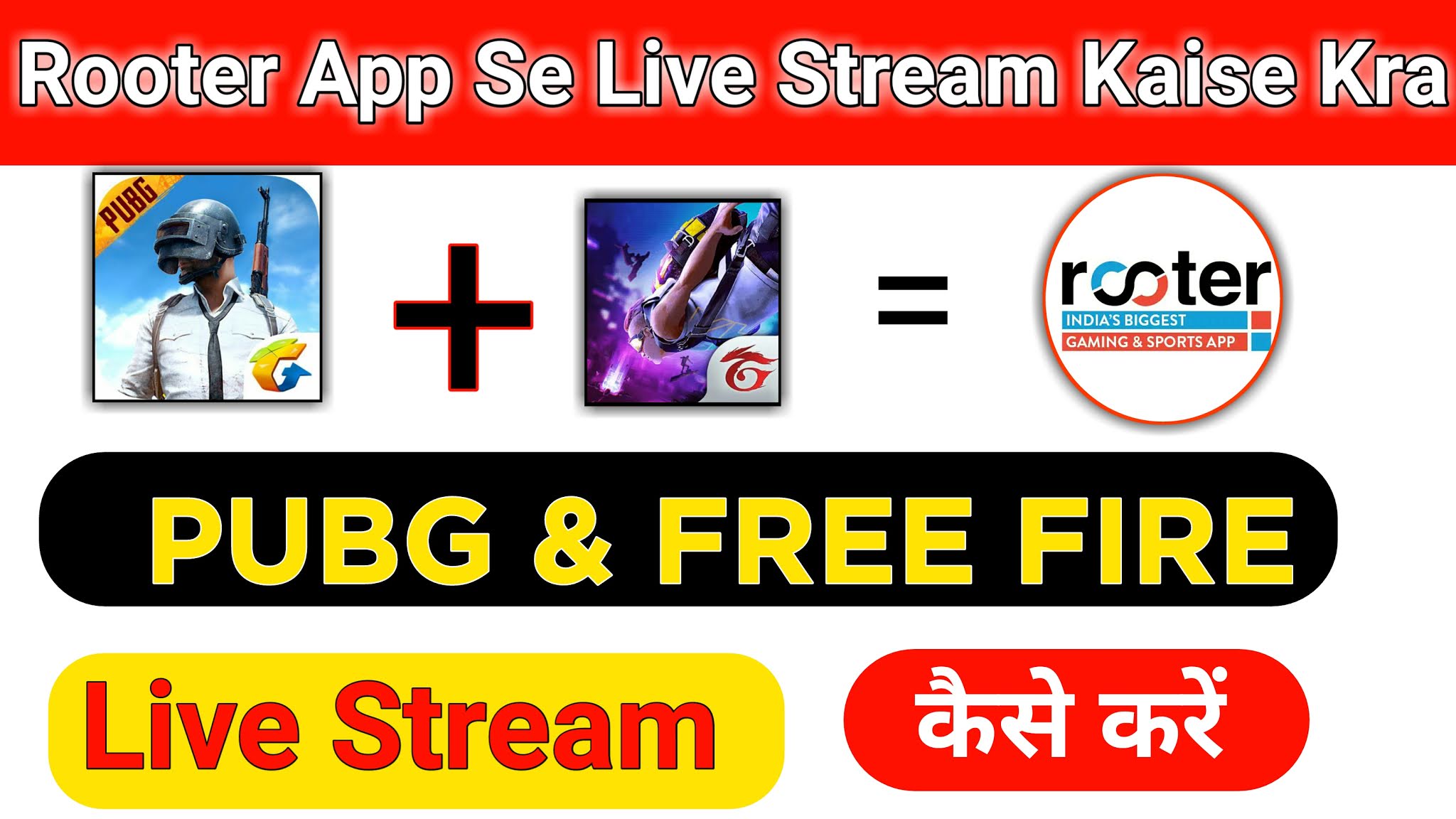 Free Fire Live Stream PUBG Mobile Live Stream