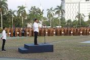 Pemko Batam Gelar Apel Gabungan dan Halalbihalal ASN dan THL