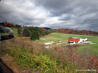 A Western Maryland Railroad Photojournal (Autumn Colors) on Homeschool Coffee Break @ kympossibleblog.blogspot.com #railroad #steamtrain