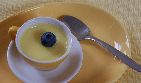 Lemon Cup Custard