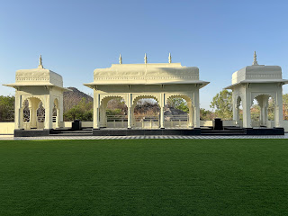 Cultural Show area Udaipur Marriott