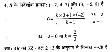 Solutions Class 11 गणित-II Chapter-12 (त्रिविमीय ज्यामिति का परिचय)