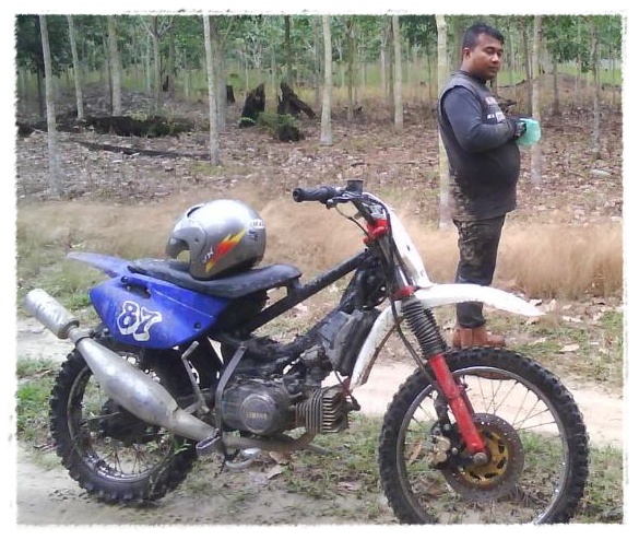  Gambar Motor Modifikasi Gambar Motor Poswan Menjadi Trail 