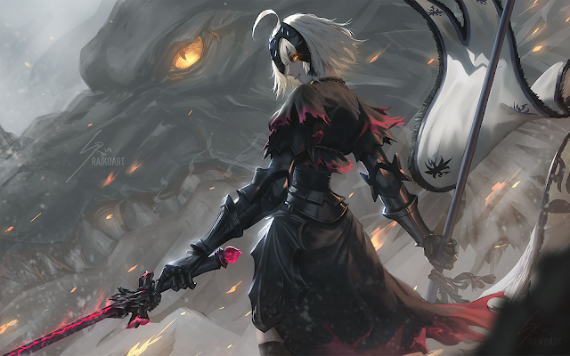 Jeanne d'Arc Alter Desktop Wallpaper