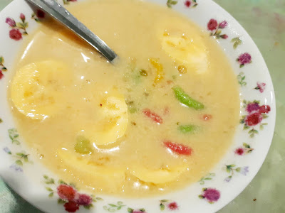 Gambar bubur cha cha warna warni