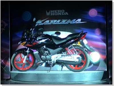 Hero Honda recently showcased