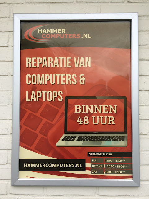 Laptop Pro met poiuyt-toetsenbord. Foto: Robert van der Kroft