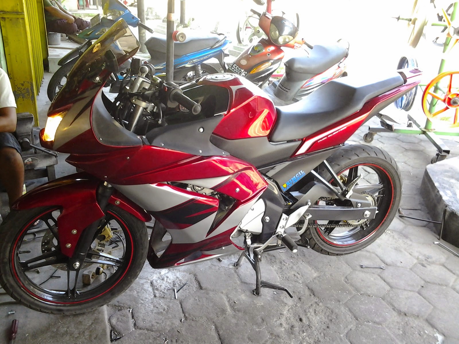 102 Modifikasi Motor All New Cb150r Modifikasi Motor Honda CB