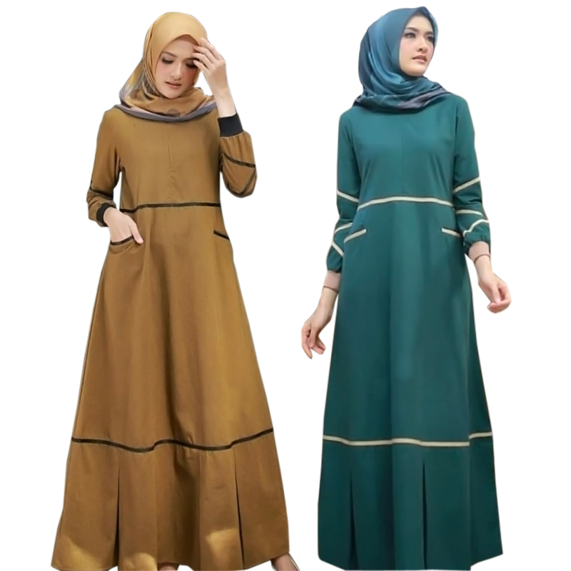 5 Rekomendasi Brand Baju Gamis Terbaru untuk Lebaran