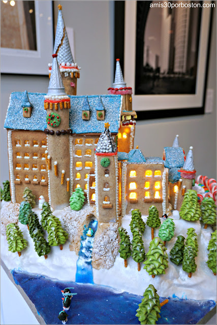 Casitas de Jengibre en Boston: "Gingerella's Confectionary Castle"