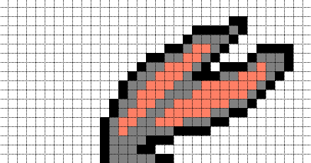 Minecraft Pixel Art Templates: Bugs Bunny