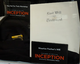 Inception movie props