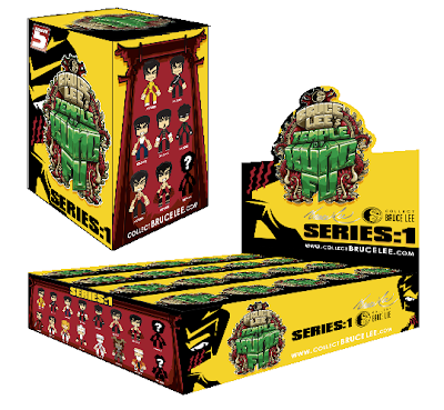 Bruce Lee's Temple of Kung Fu Blind Box Series Packaging by MAD