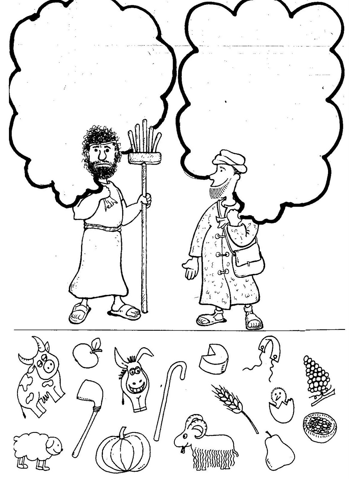 24 Cain And Abel Coloring Page | Homecolor : Homecolor