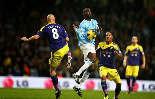 yaya, city v swansea