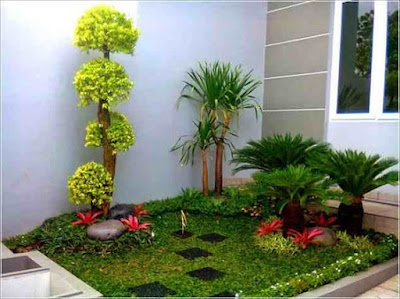 Desain Taman Depan Rumah Minimalis Sederhana