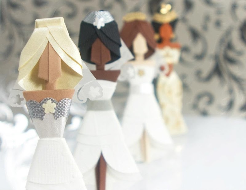 36+ Amazing Style Wedding Cake Toppers Origami