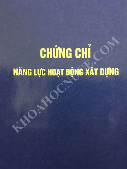 chung chi nang luc hdxd