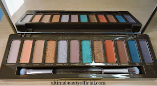 Opened Urban Decay Naked Wild West palette