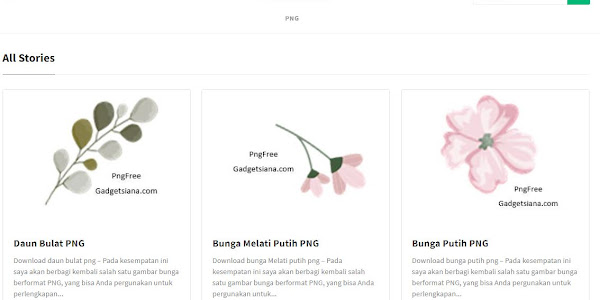 Download Gambar Bunga Png Gratis Bermacam-Macam Jenis