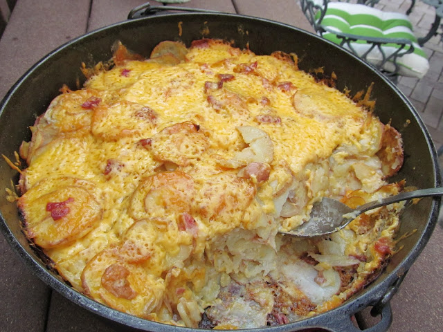 DUTCH OVEN POTATOES