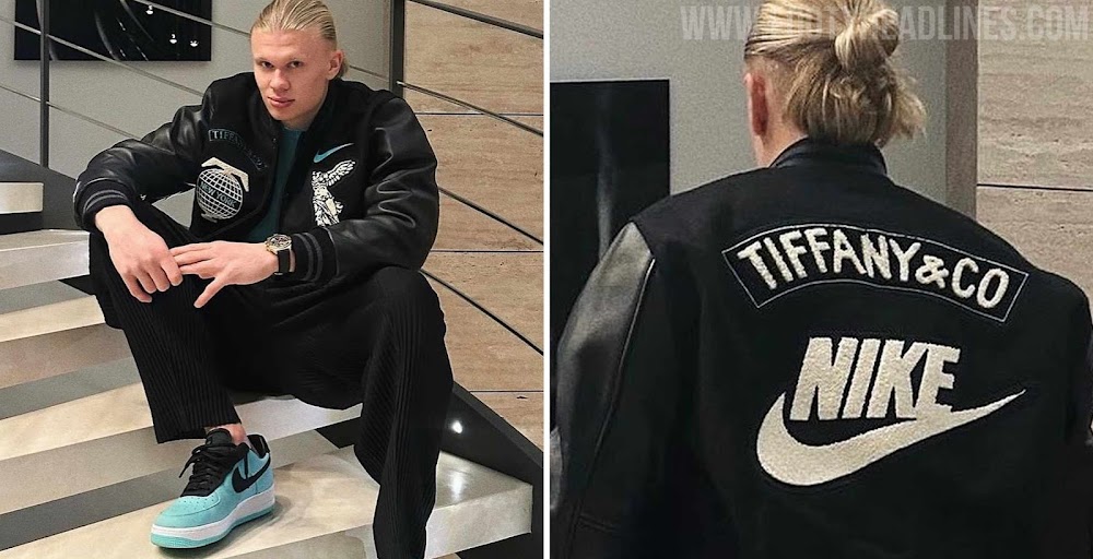 Erling Haaland Tiffany and Co Nike Jacket