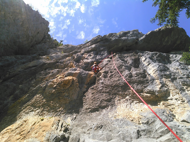 escalade au Col des Aravis