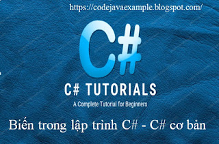 Biến trong lập trình C#