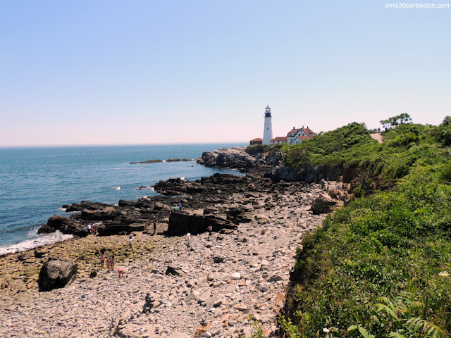 Faro Portland Head Light en Maine