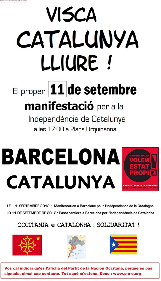 Affiche Catalunya comentada