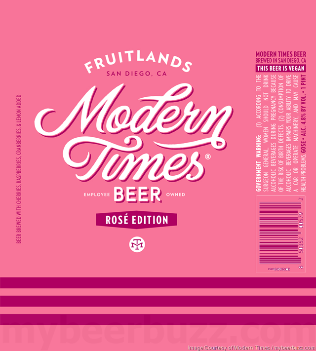 Modern Times Fruitland Rosé Edition, Mega Devil’s Teeth Variants, Modem Tones, News From Nowhere & Revolution Of The Moon