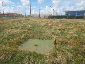 Abandoned Crazy Golf course at Starr Gate in Blackpool