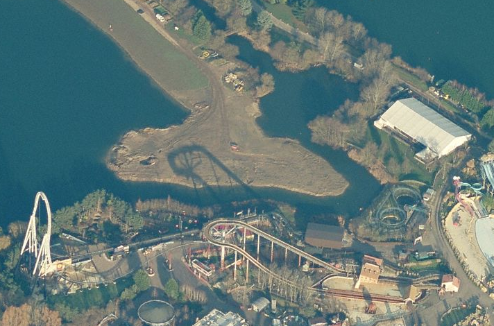 thorpe park storm surge construction. Park bosses have moved after