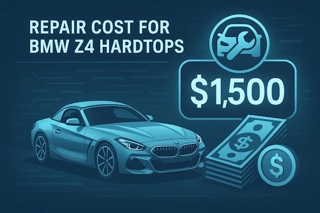 修理費用はどのくらい？BMW Z4ハードトップの修理相場