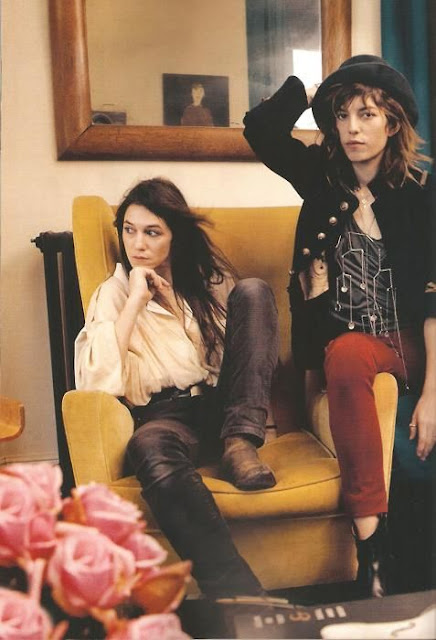 Charlotte Gainsbourg and Lou Doillon