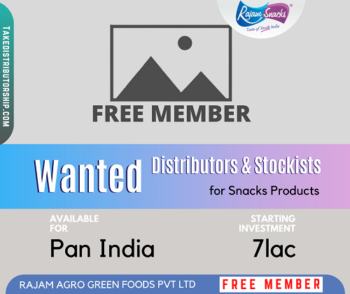 Take Distributorship of Rajam Snacks in India