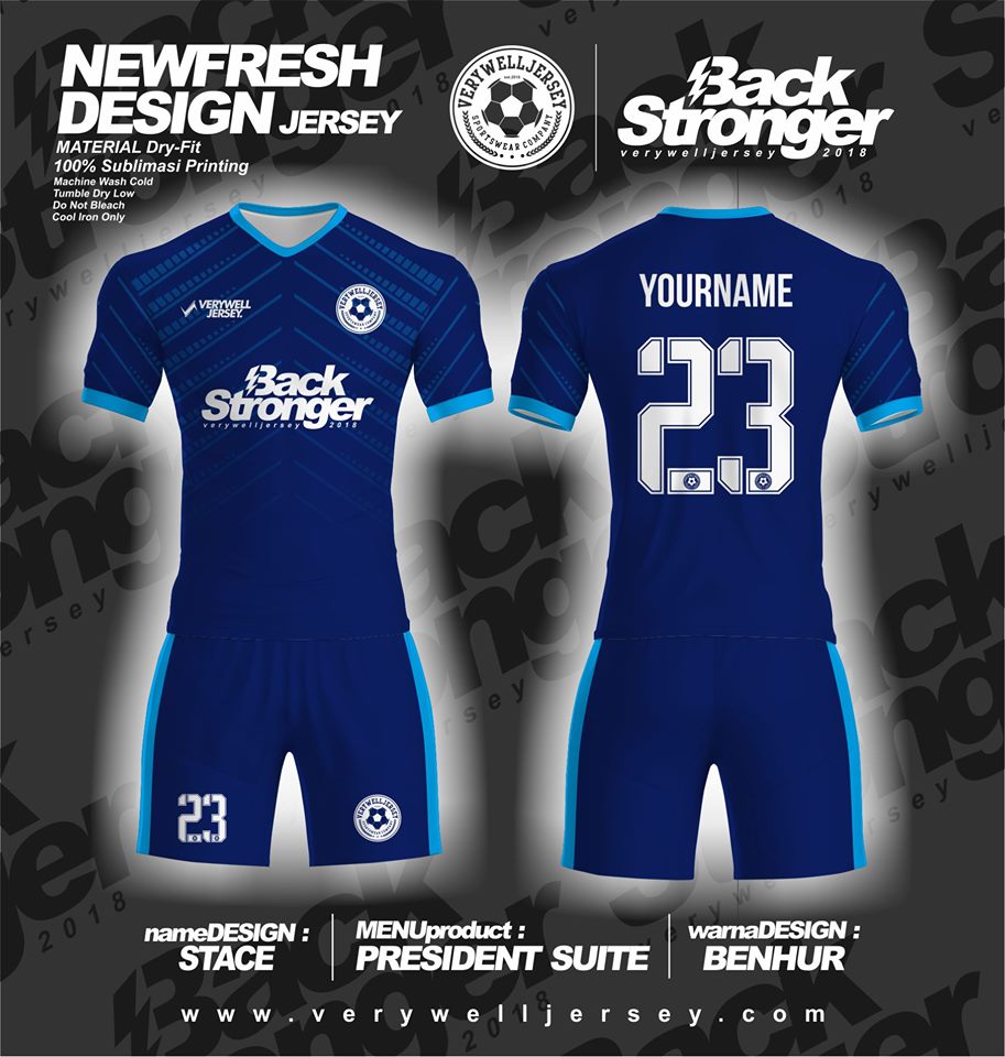 NEW DESIGN BOLA FUTSAL MOTIF  STACE Very Well Jersey 