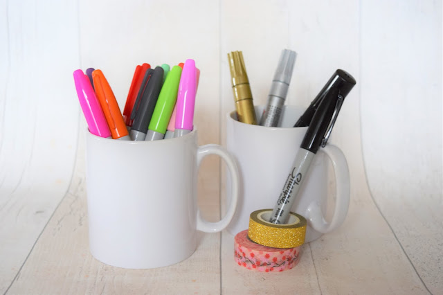 What Cat Says - Lifestyle | DIY Sharpie Mugs