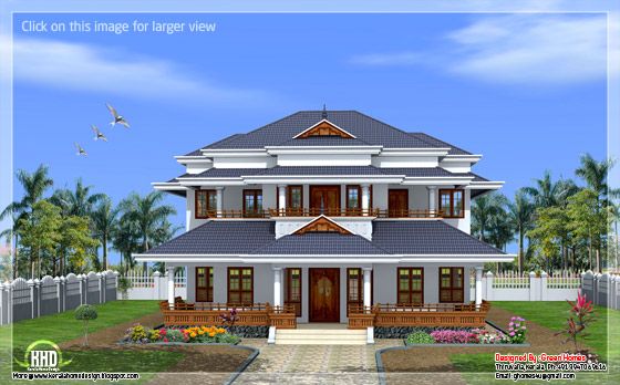 Vastu based traditional Kerala home