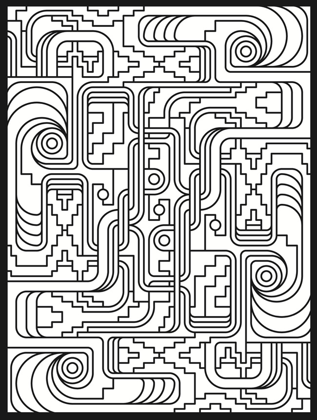 Trippy Coloring Pages To Print 9
