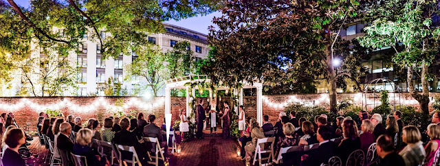 A night time DC wedding at the DACOR Bacon House photographed by Heather Ryan Photography