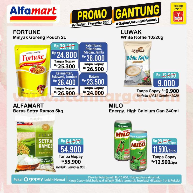 Alfamart GANTUNG Promo Gajian Untung 26 Oktober - 1 November 2020 3