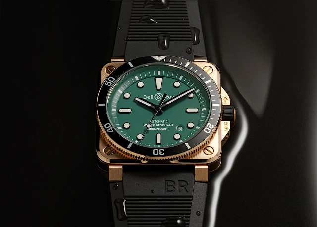 Bell & Ross BR 03-92 Diver Black & Green Bronze