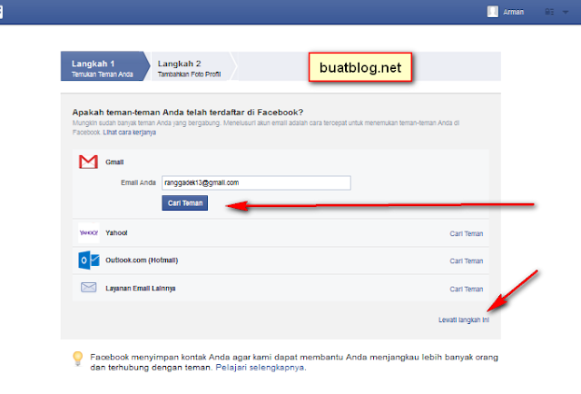 cara cepat membuat akun facebook baru