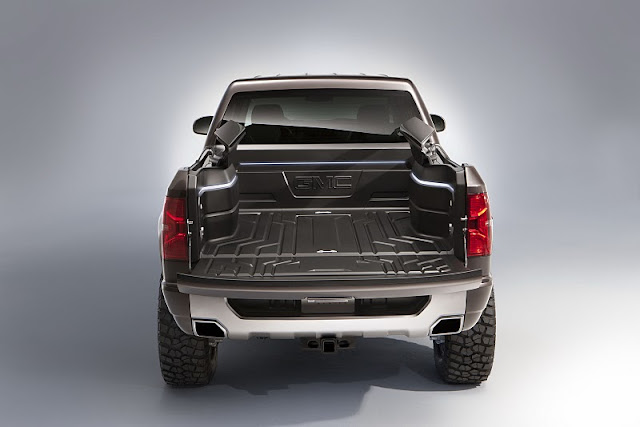 2011 gmc sierra all terrain hd concept rear view 2011 GMC Sierra All Terrain HD