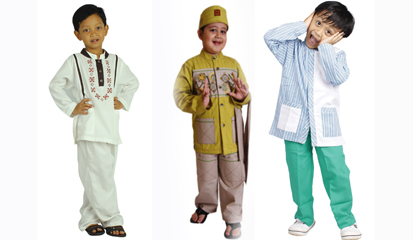 Trend Bentuk dan Model Baju Muslim Anak Terbaru