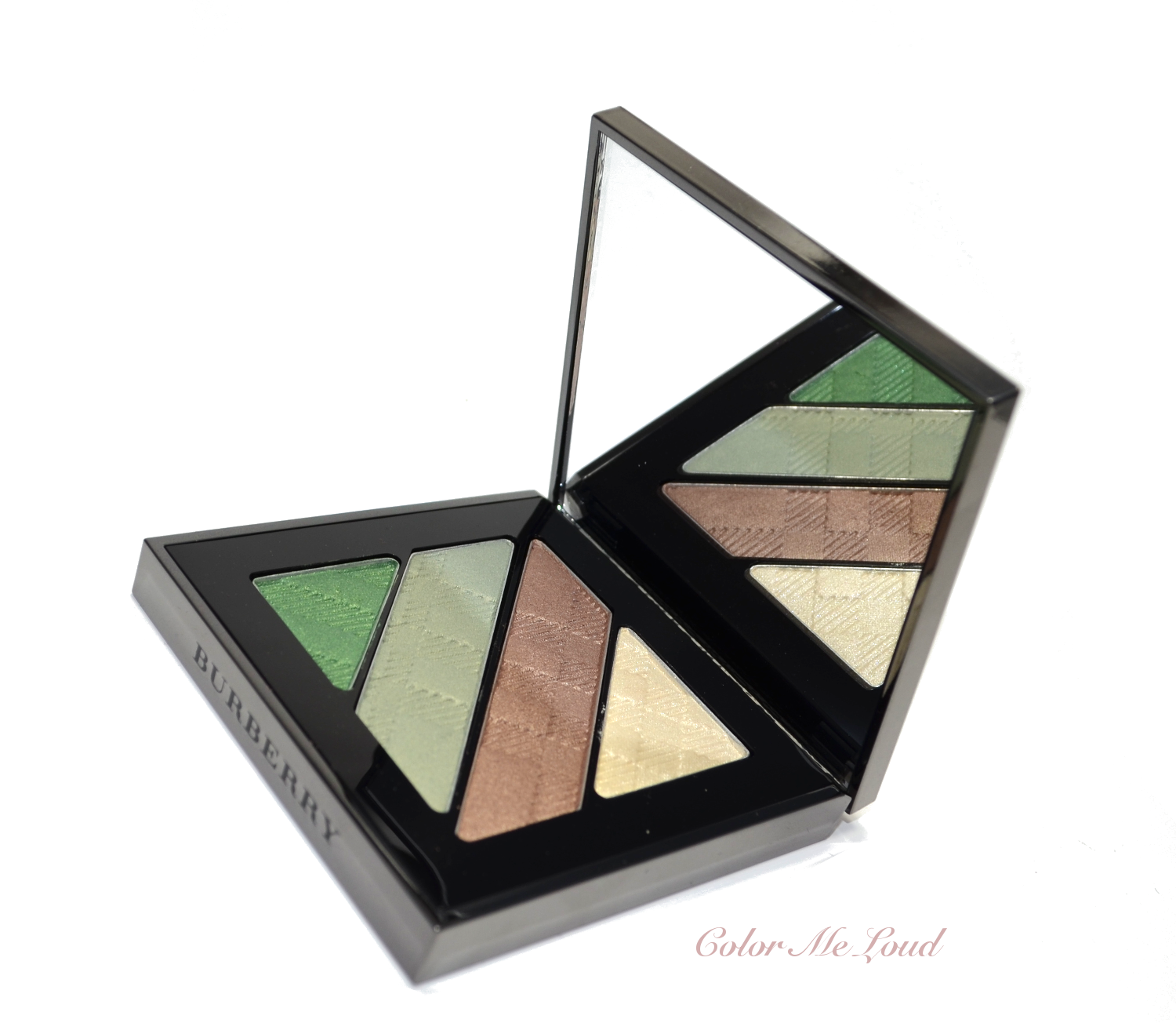 Caught In Action: Burberry Complete Eye Palette #15 Sage Green from Spring 2014 Collection