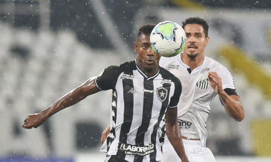 Botafogo enfrenta o Santos para fugir da crise