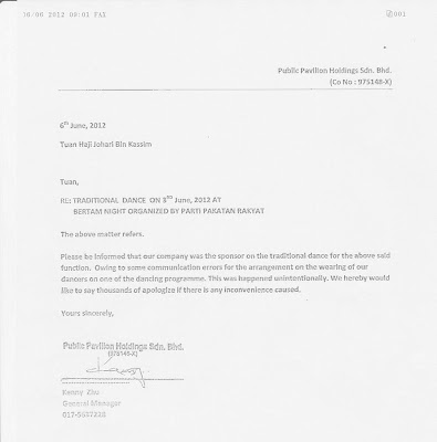 Contoh Surat Permohonan Bekalan Elektrik Tnb