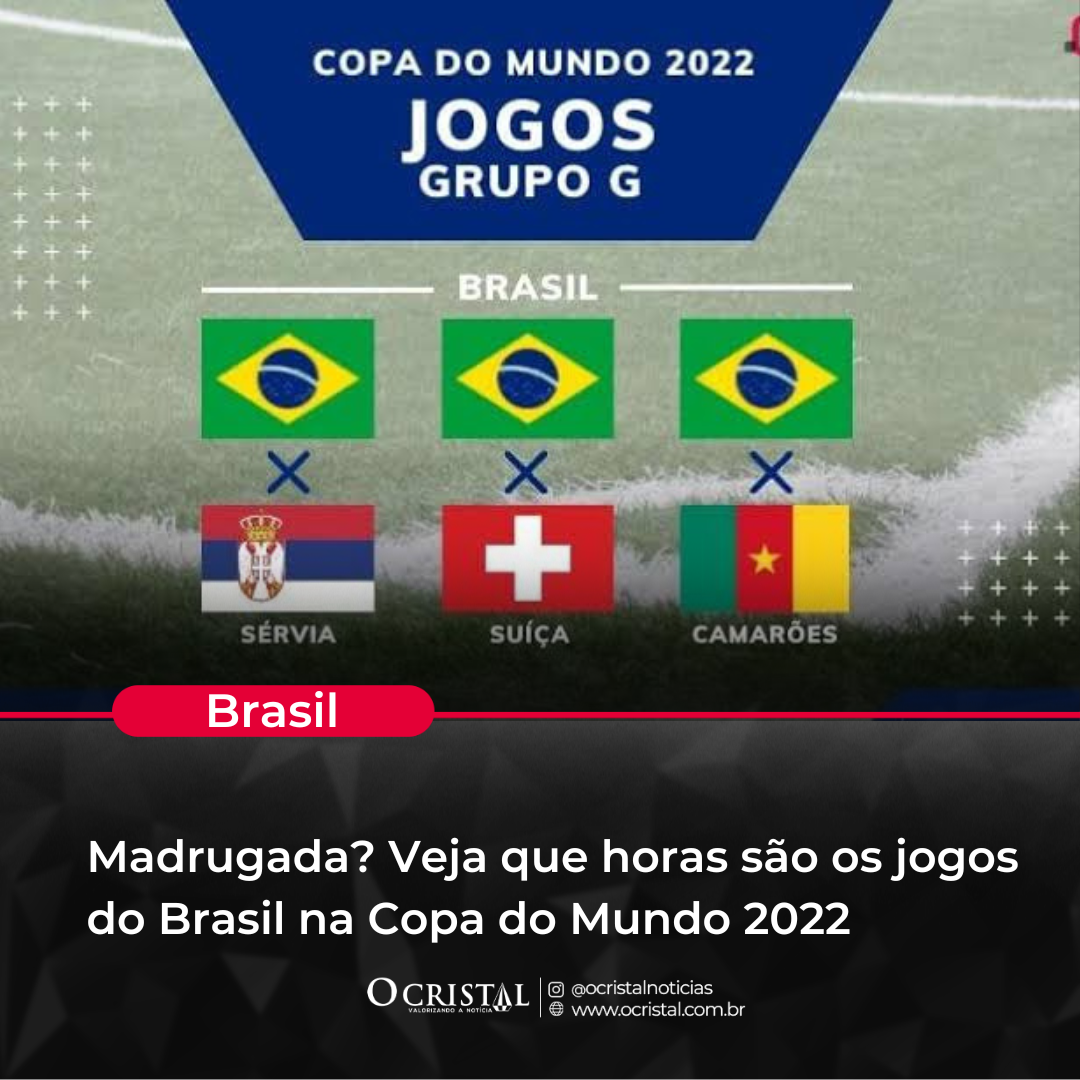 Veja o caminho do Brasil até eventual final na Copa do Mundo no Catar